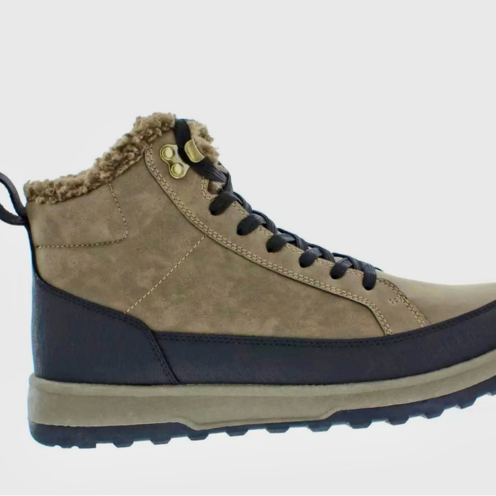 Weatherproof Men's Brown and Black Boots - Picture 2 of 9